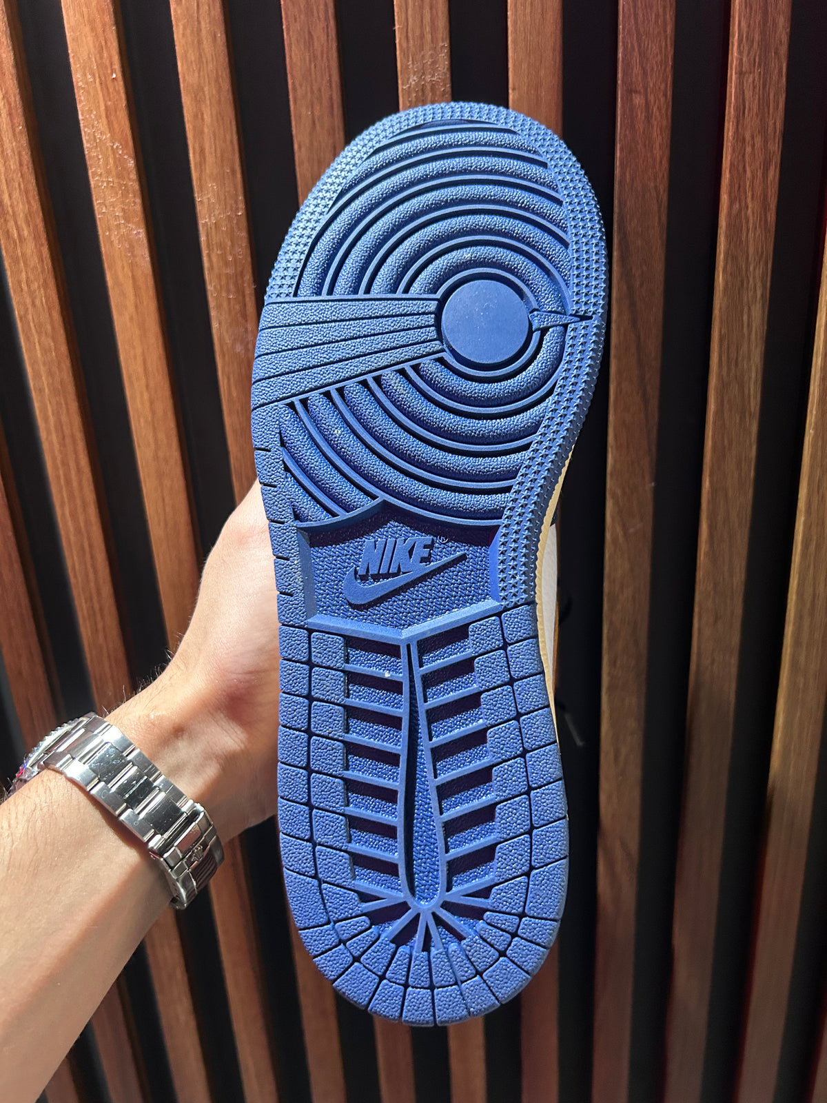 TENIS NIKE AIR JORDAN 1 RETRO HIGH OG X UNIÓN LA STORM BLUE