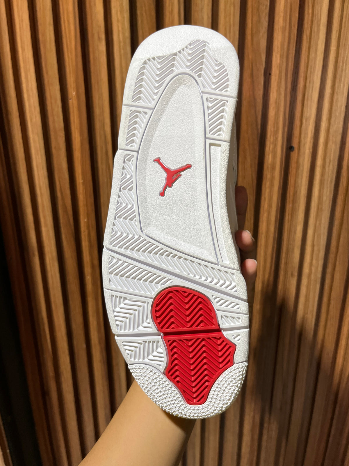Tenis Air Jordan 4 Retro Metallic Red