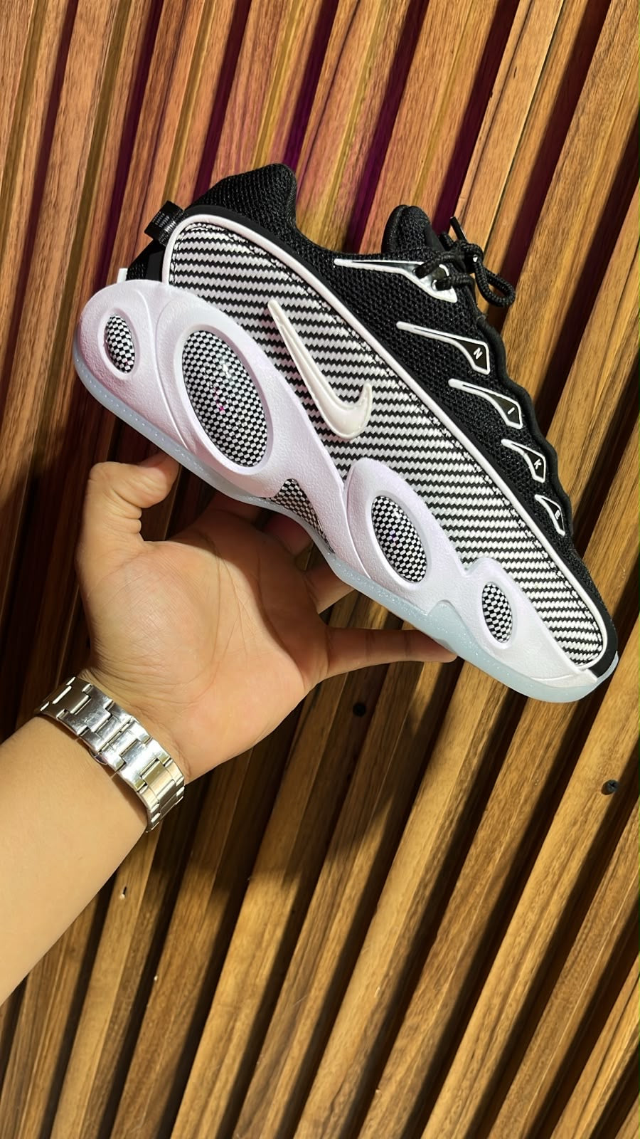 TENIS NIKE NOCTA GLIDE DRAKE BLACK WHITE
