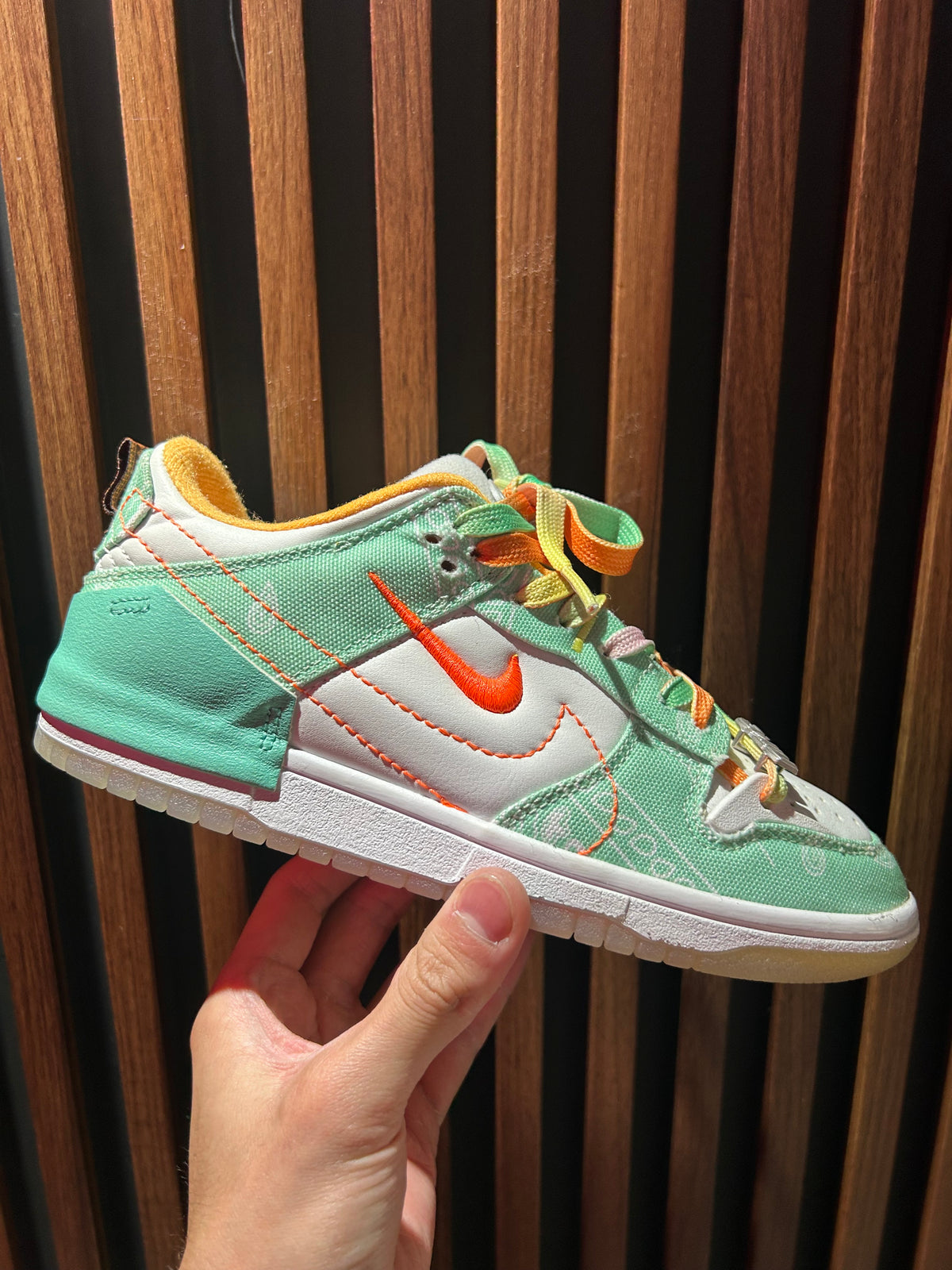 TENIS NIKE DUNK LOW DISRUPT 2 MINT FOAM PAISLEY