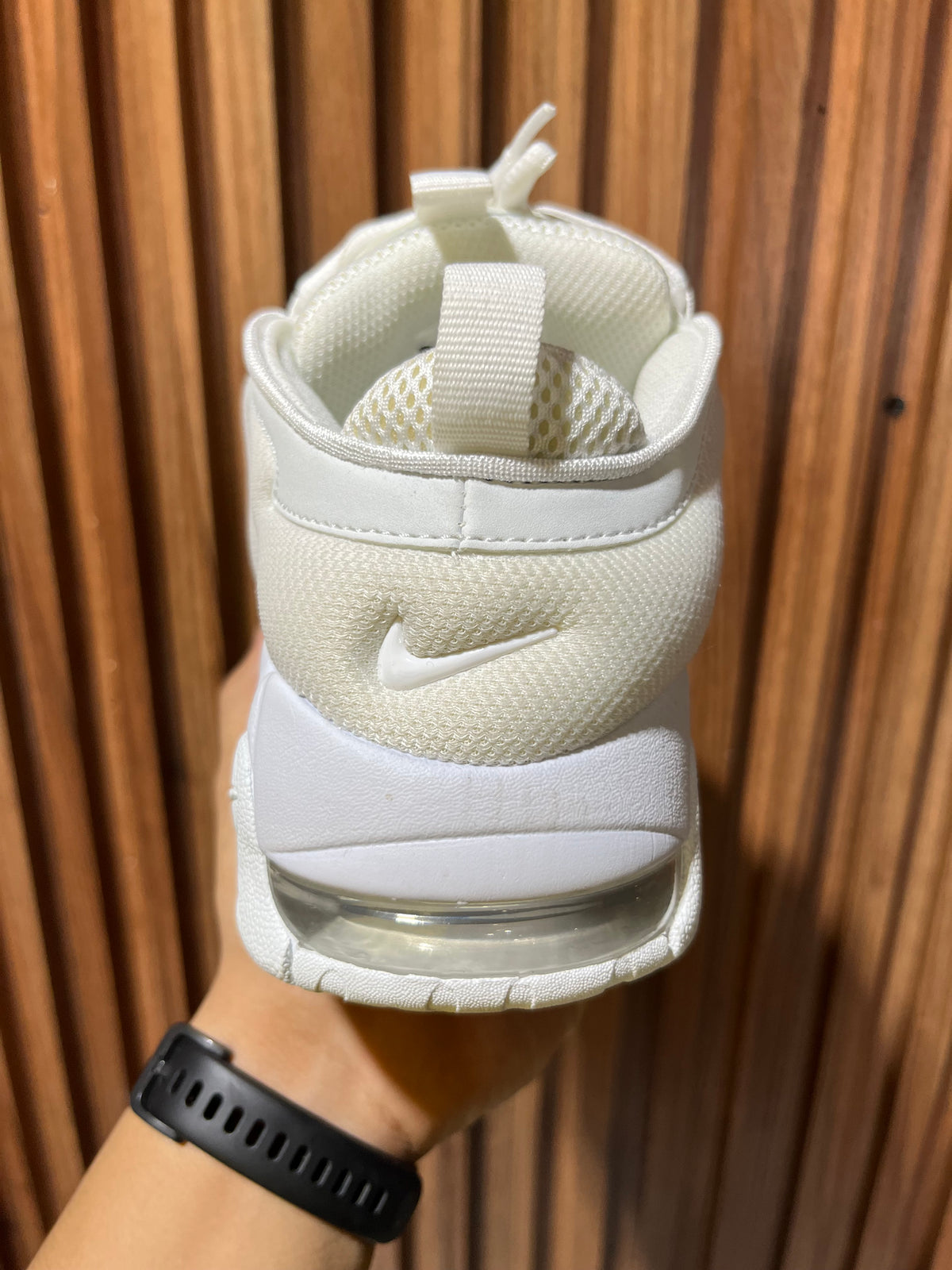 Tenis Nike air more uptempo Low triple white