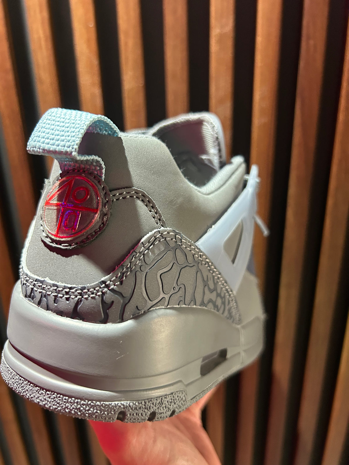 TENIS JORDAN SPIZIKE LOW VAST GREY