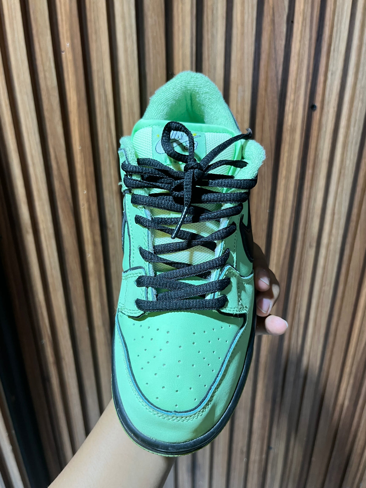 Tenis Nike SB Dunk Low Pro QS x The Powerpuff Girls Buttercup