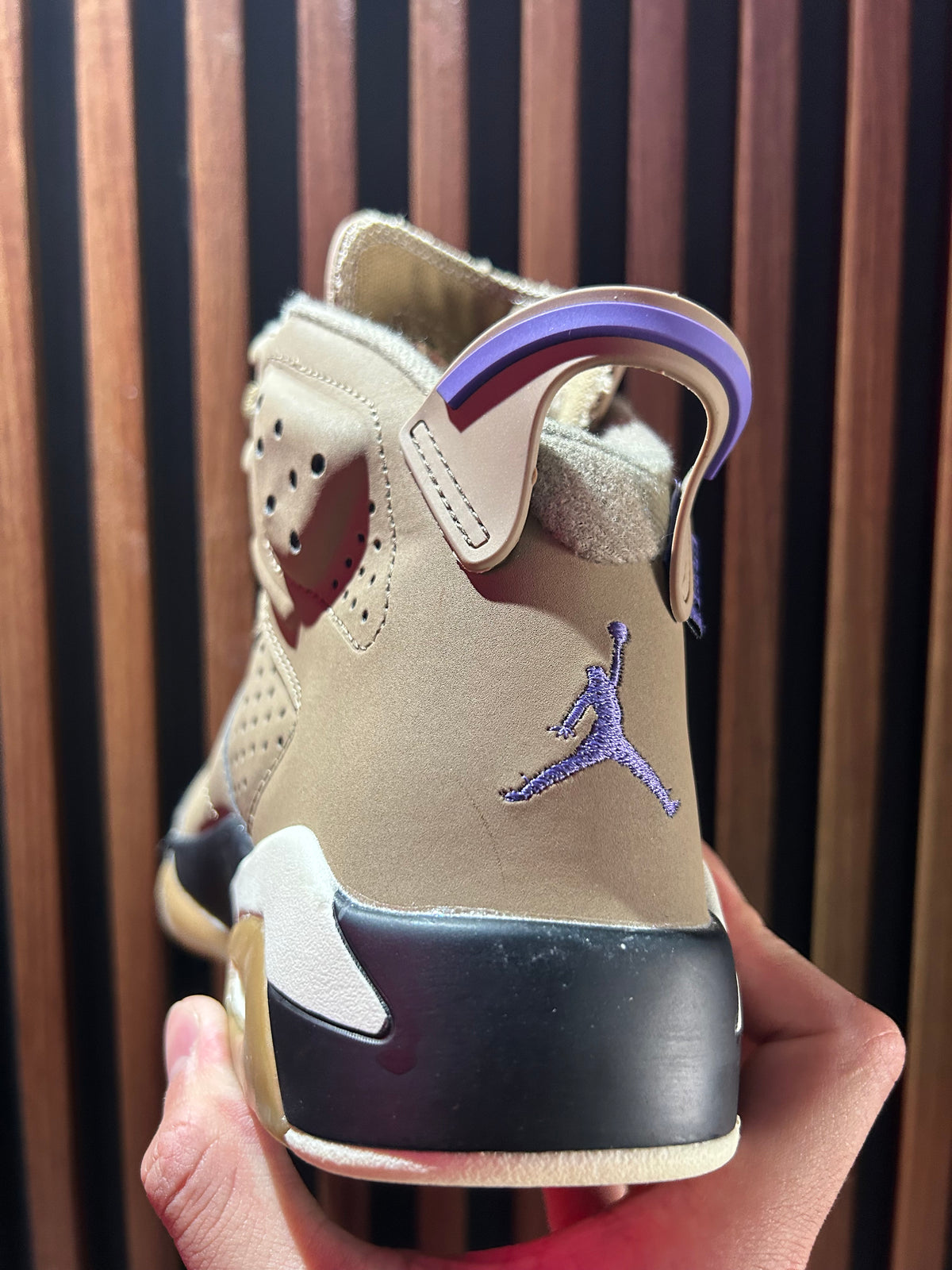 TENIS AIR JORDAN 6 RETRO GORE TEX BROWN KELP