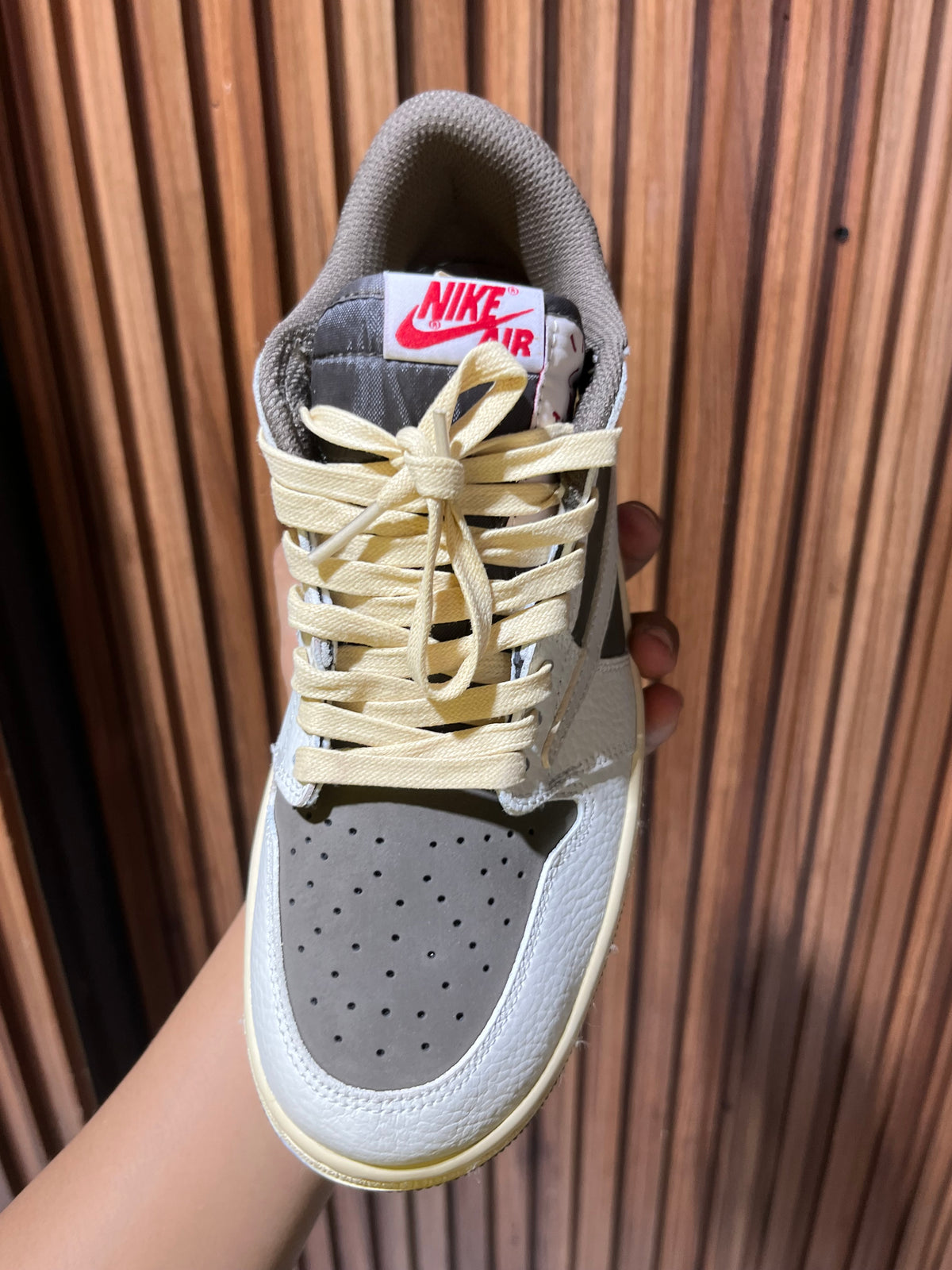 Tenis Air Jordan 1 Low OG SP x Travis Scott Reverse Mocha