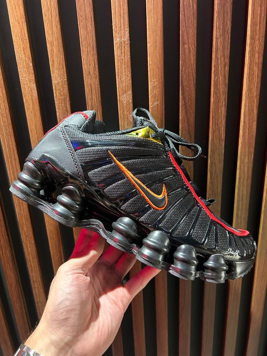 TENIS NIKE SHOX TL BLACK MAGMA ORANGE