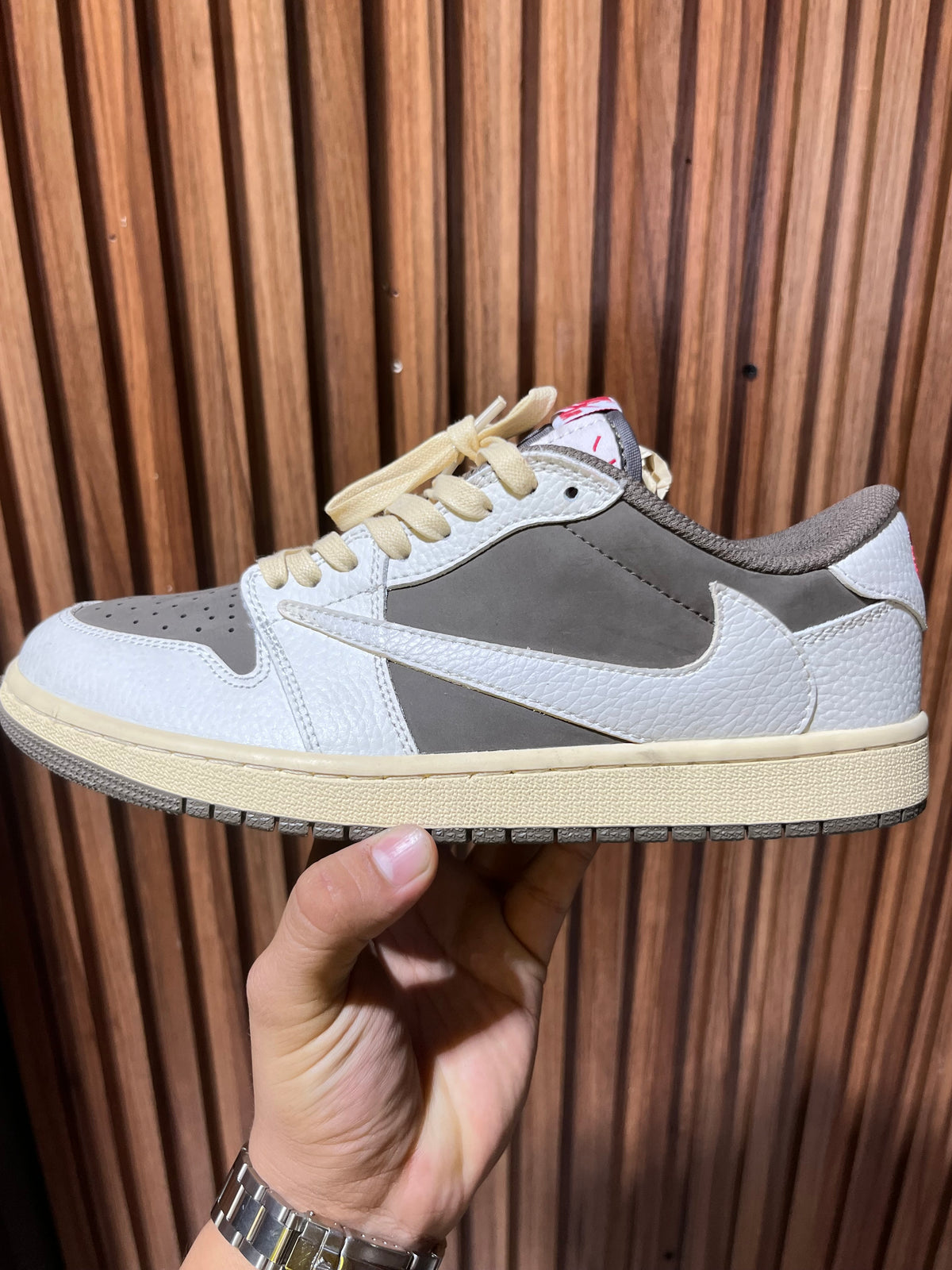 Tenis Air Jordan 1 Low OG SP x Travis Scott Reverse Mocha