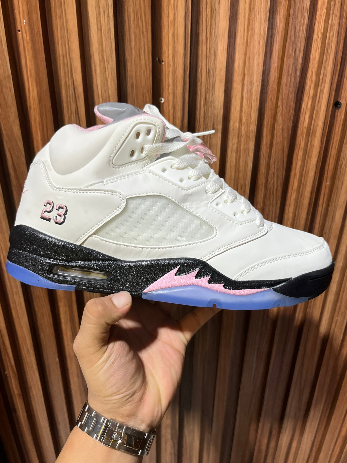 Tenis Air Jordan 5 Retro Medium Soft Pink