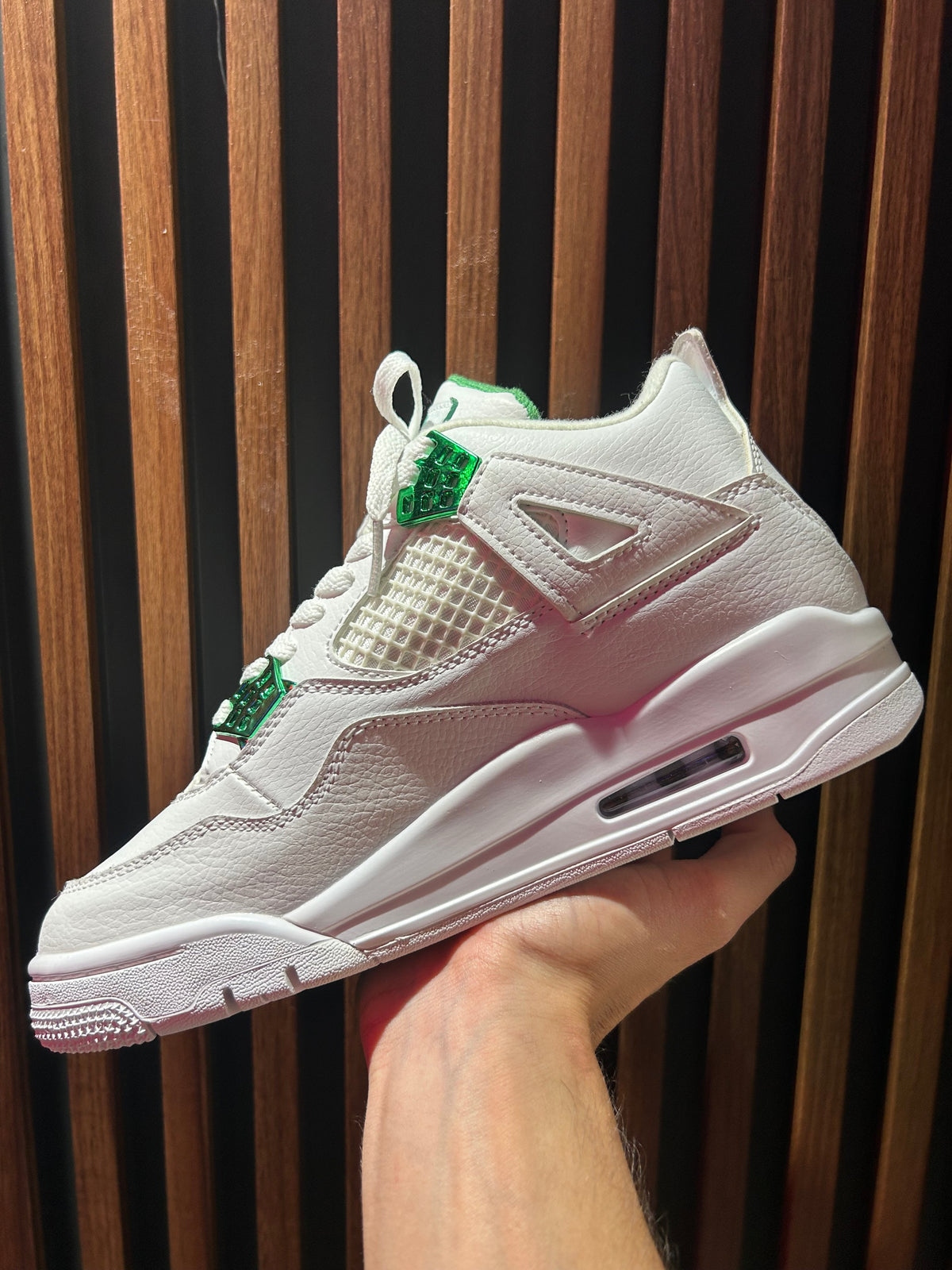 TENIS NIKE AIR JORDAN 4 RETRO METALLIC GREEN