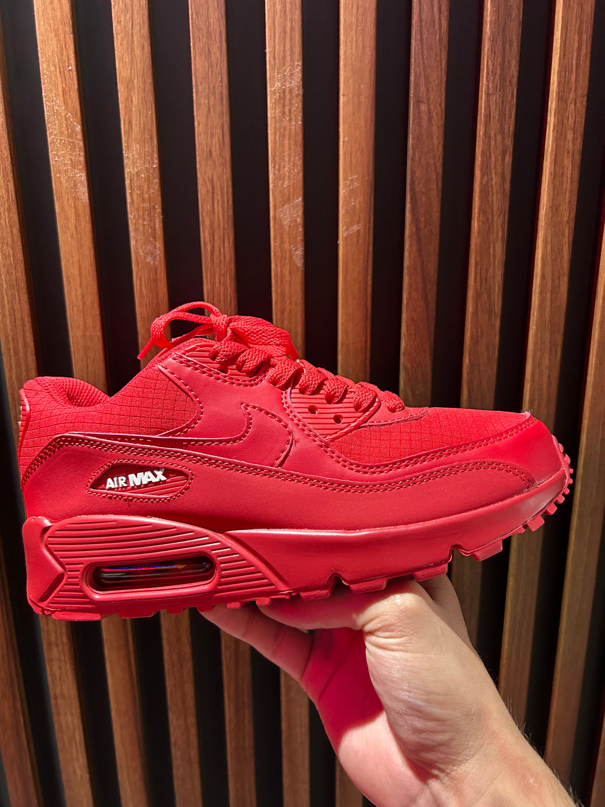 TENIS NIKE AIR MAX 90 TRIPLE RED