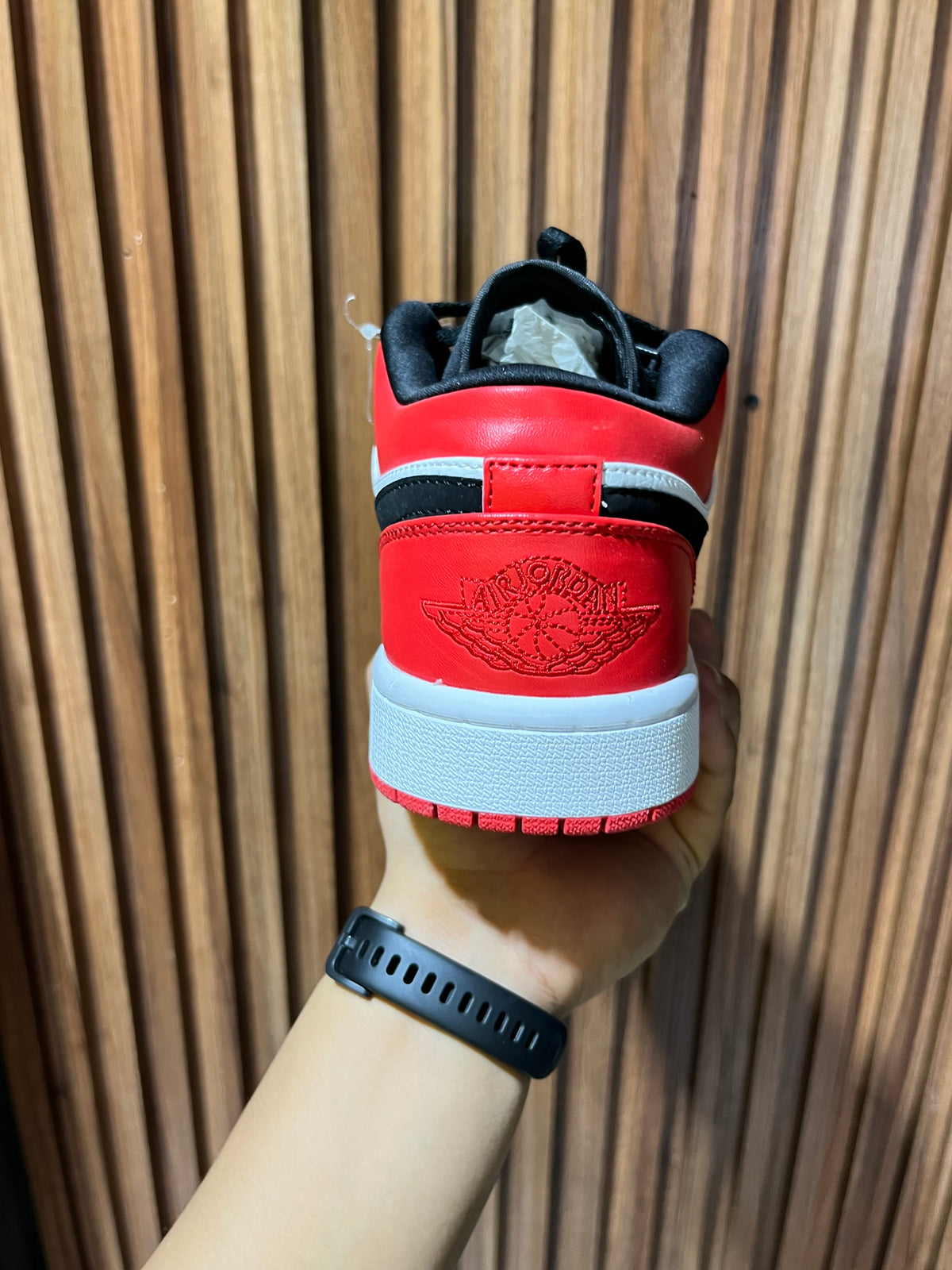 Tenis Air Jordan 1 Low SE Black Toe