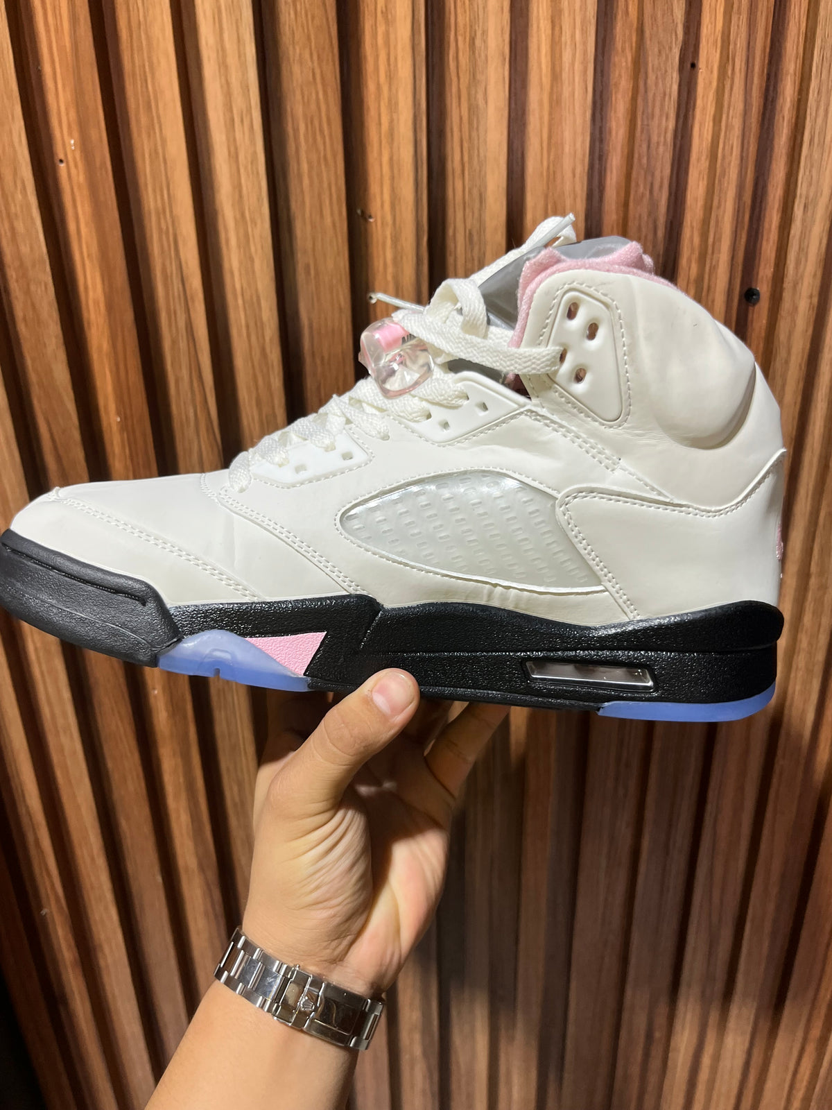 Tenis Air Jordan 5 Retro Medium Soft Pink