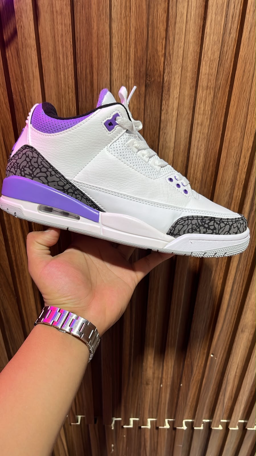 TENIS AIR JORDAN 3 RETRO DARK IRIS
