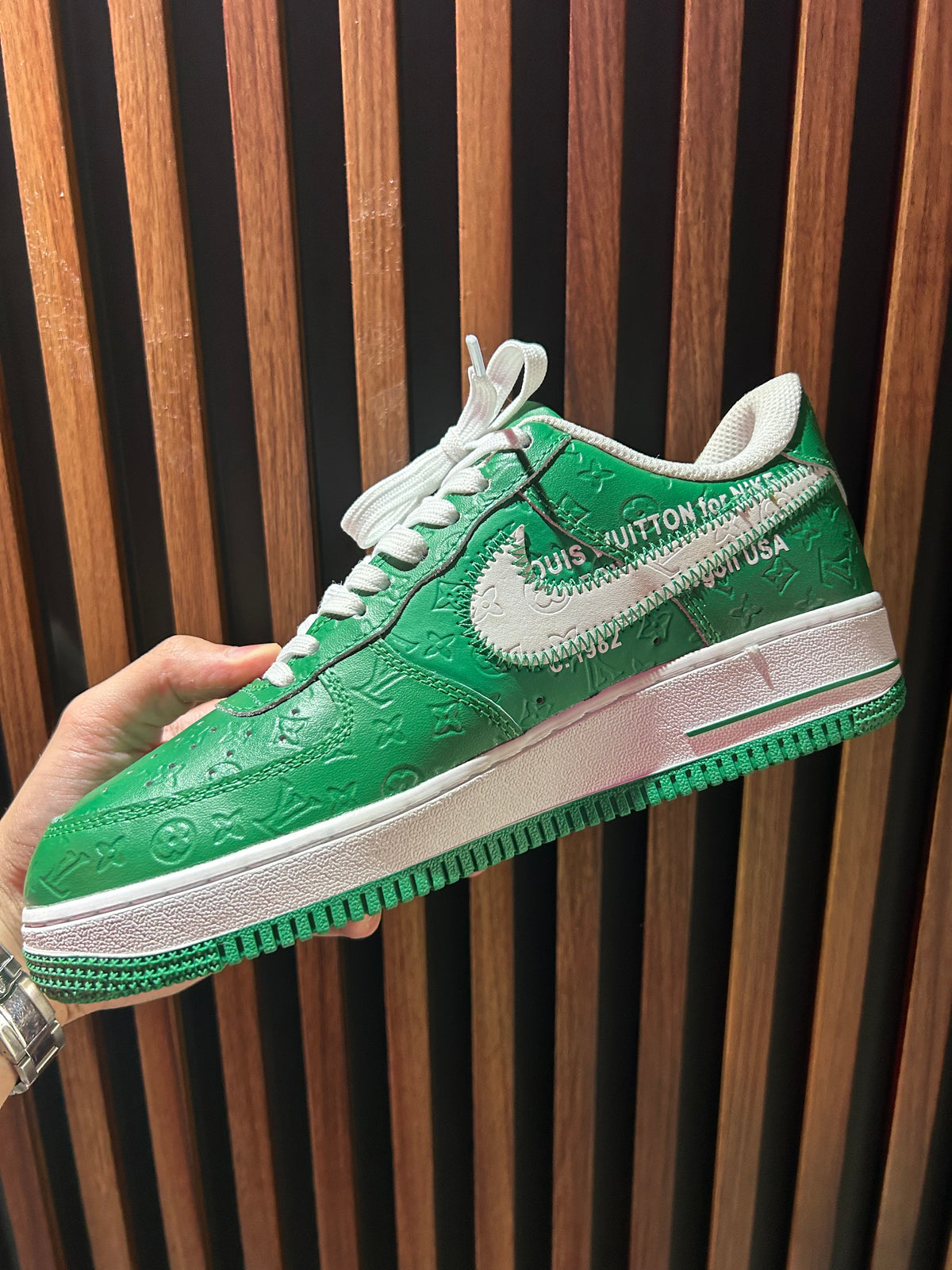 TENIS NIKE AIR FORCE ONE LOW BY VIRGIL ABLOH X LOUIS VUITTON