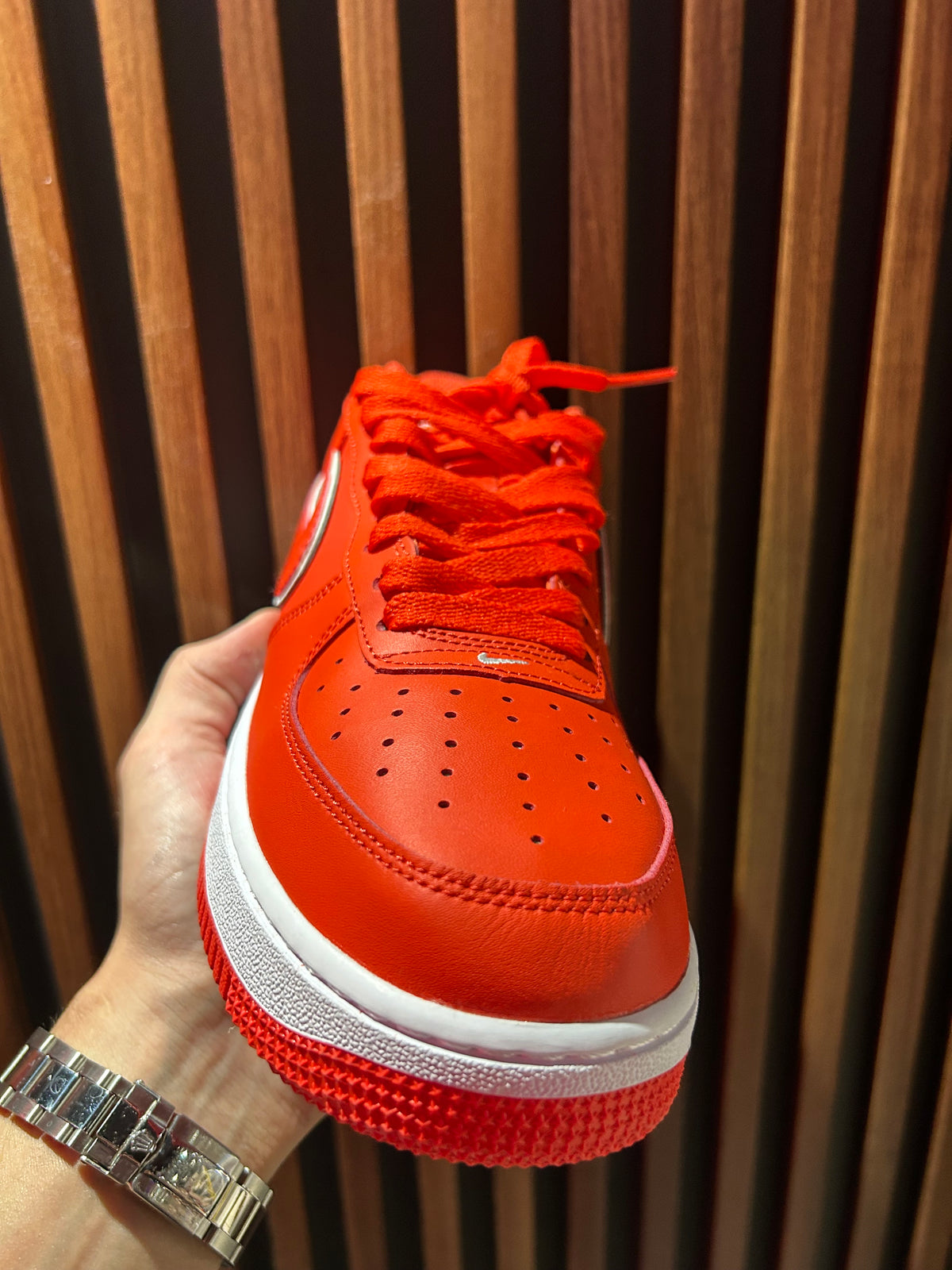 TENIS NIKE AIR FORCE 1 ‘07 PICANTE RED
