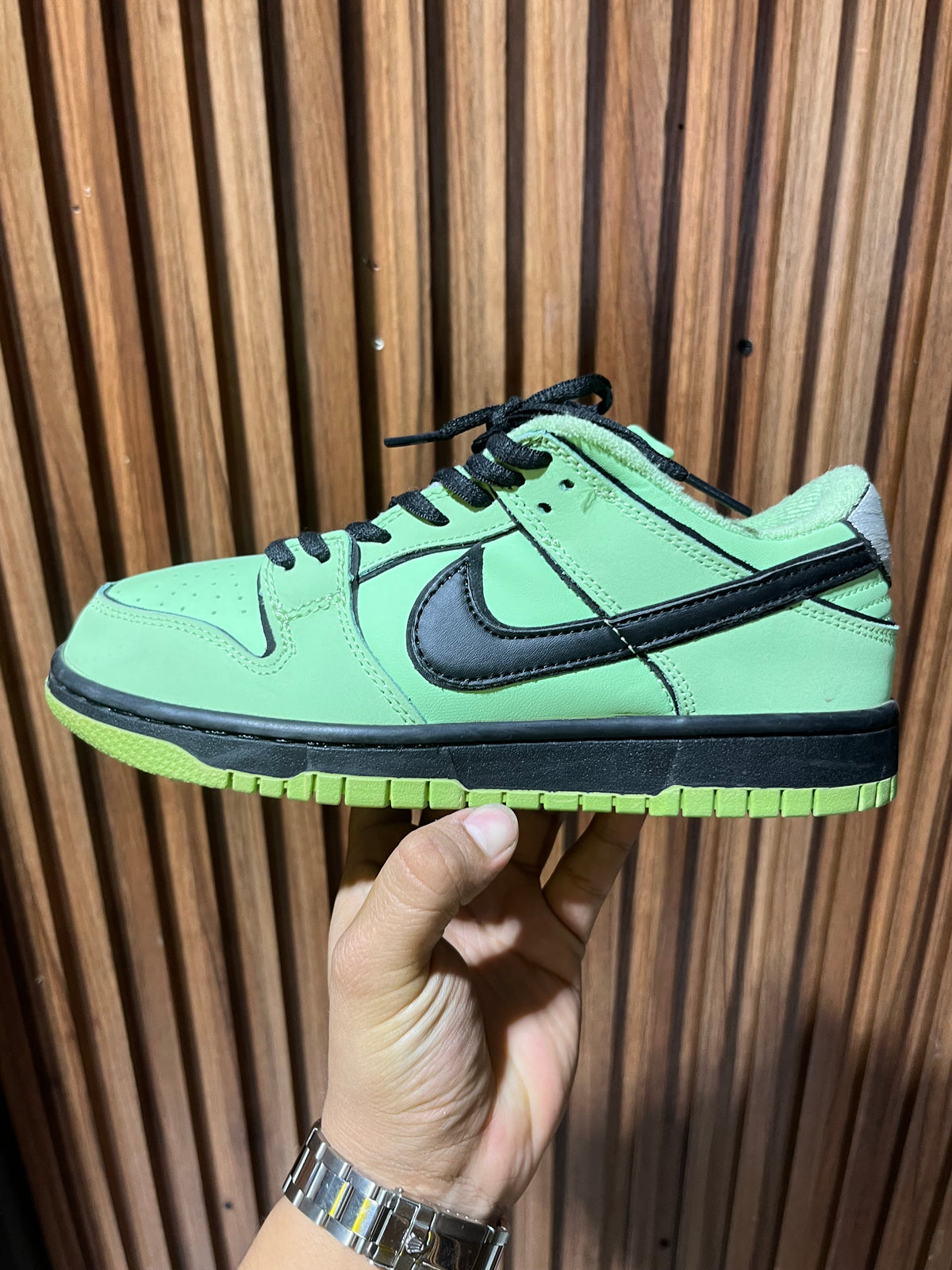 Tenis Nike SB Dunk Low Pro QS x The Powerpuff Girls Buttercup