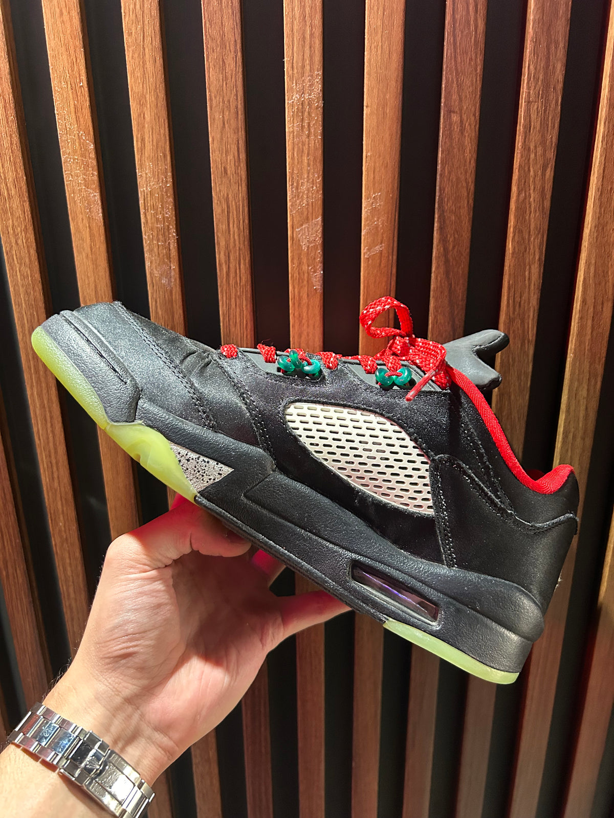TENIS AIR JORDAN 5 RETRO LOW X CLOT CLASSIC JADE