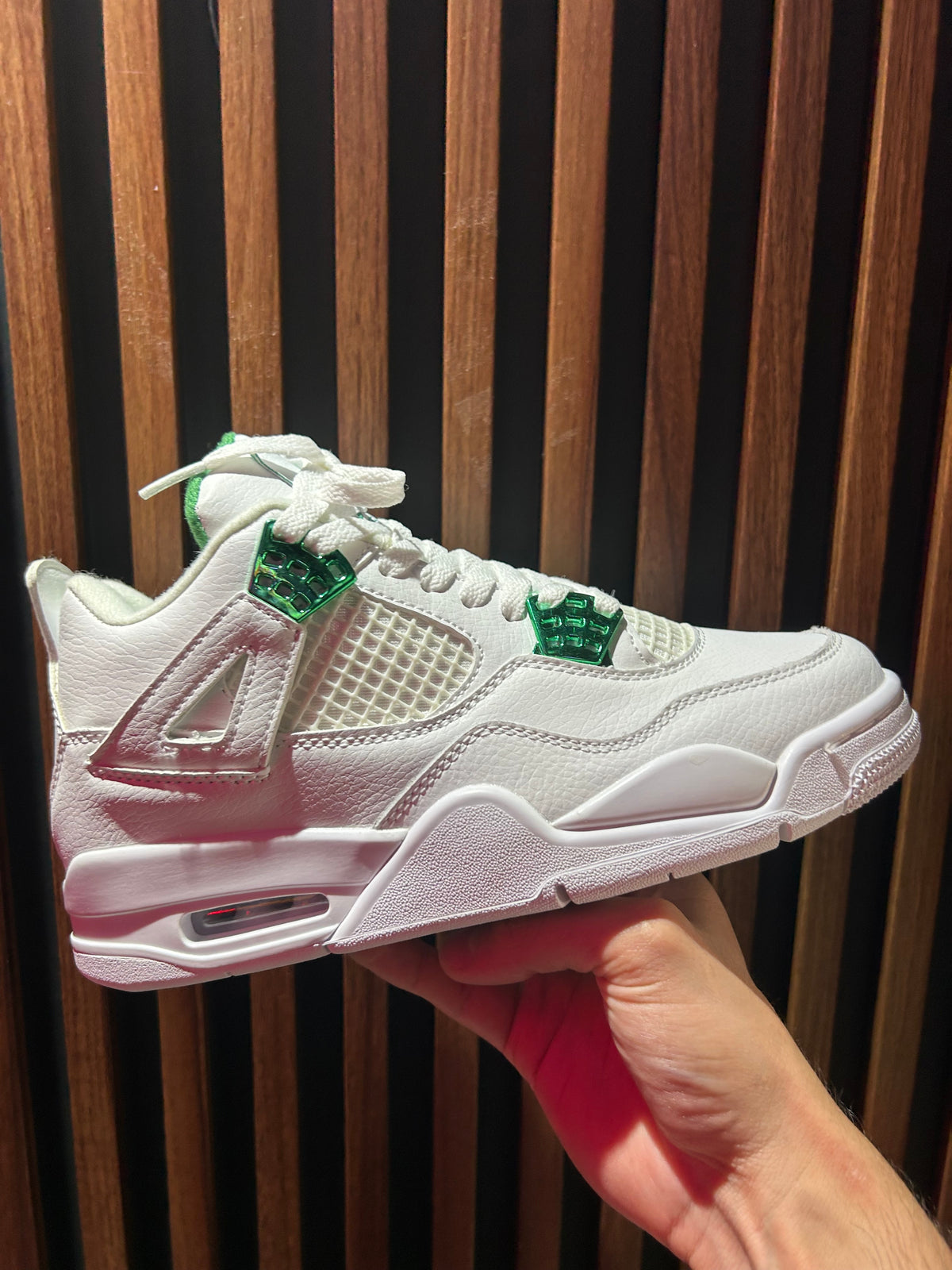 TENIS NIKE AIR JORDAN 4 RETRO METALLIC GREEN