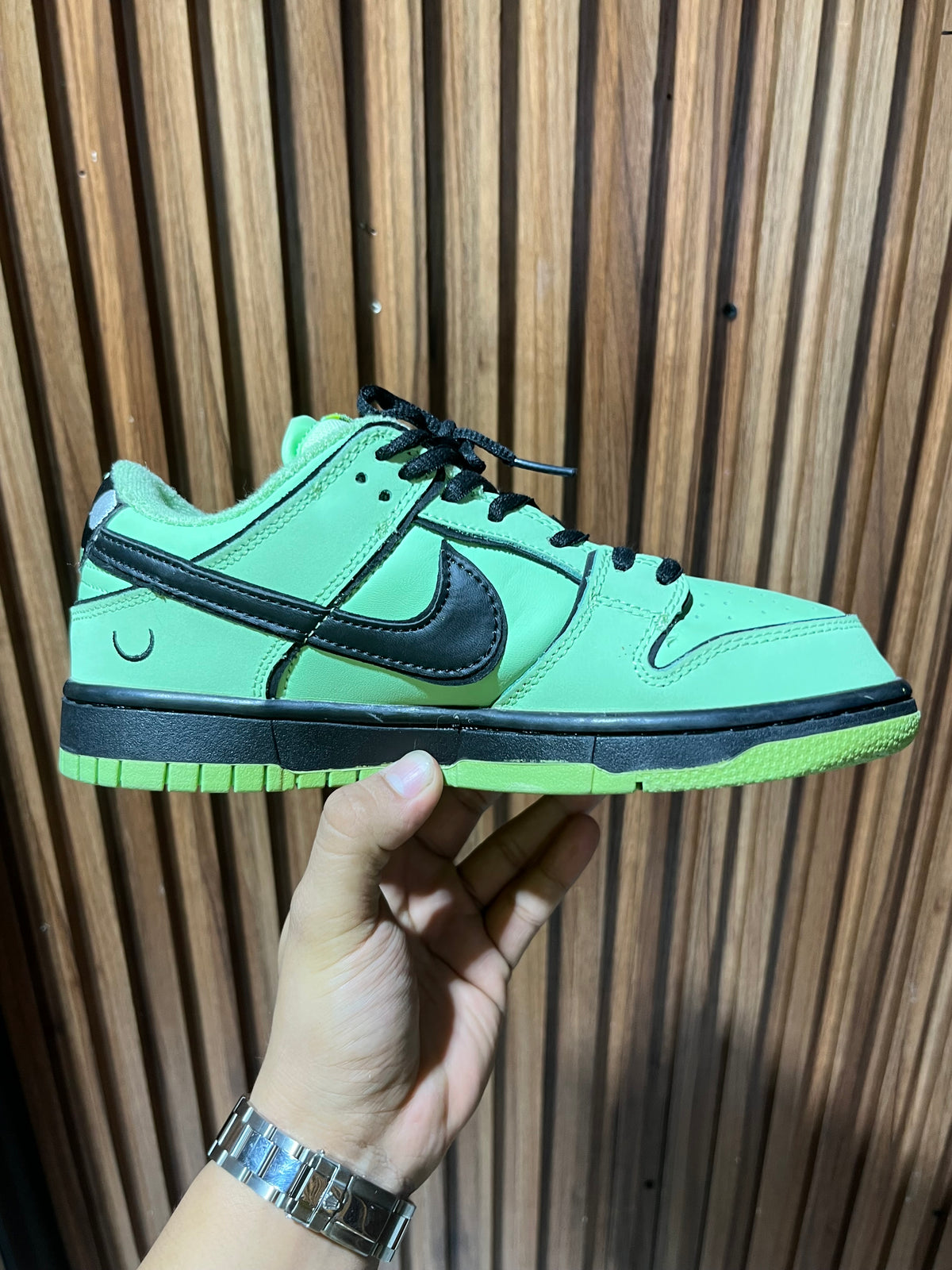 Tenis Nike SB Dunk Low Pro QS x The Powerpuff Girls Buttercup