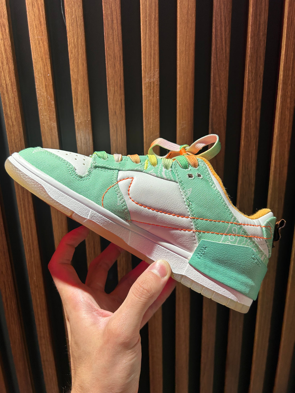 TENIS NIKE DUNK LOW DISRUPT 2 MINT FOAM PAISLEY