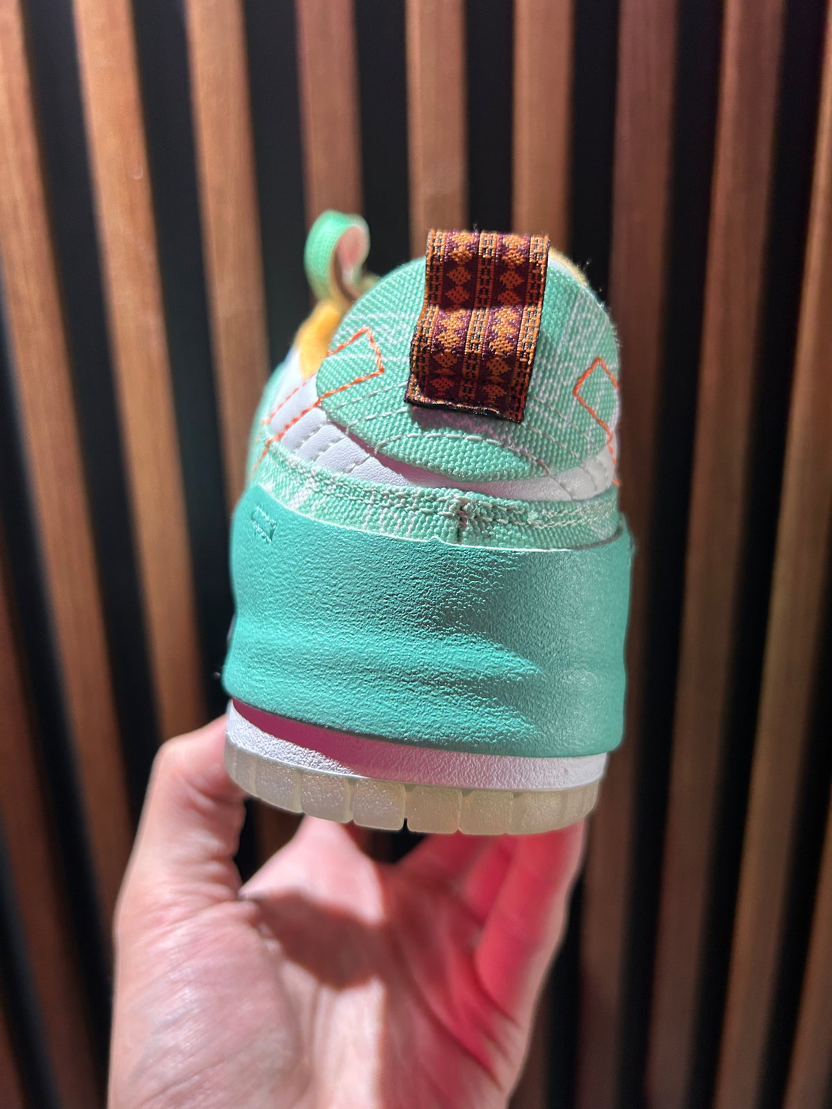 TENIS NIKE DUNK LOW DISRUPT 2 MINT FOAM PAISLEY