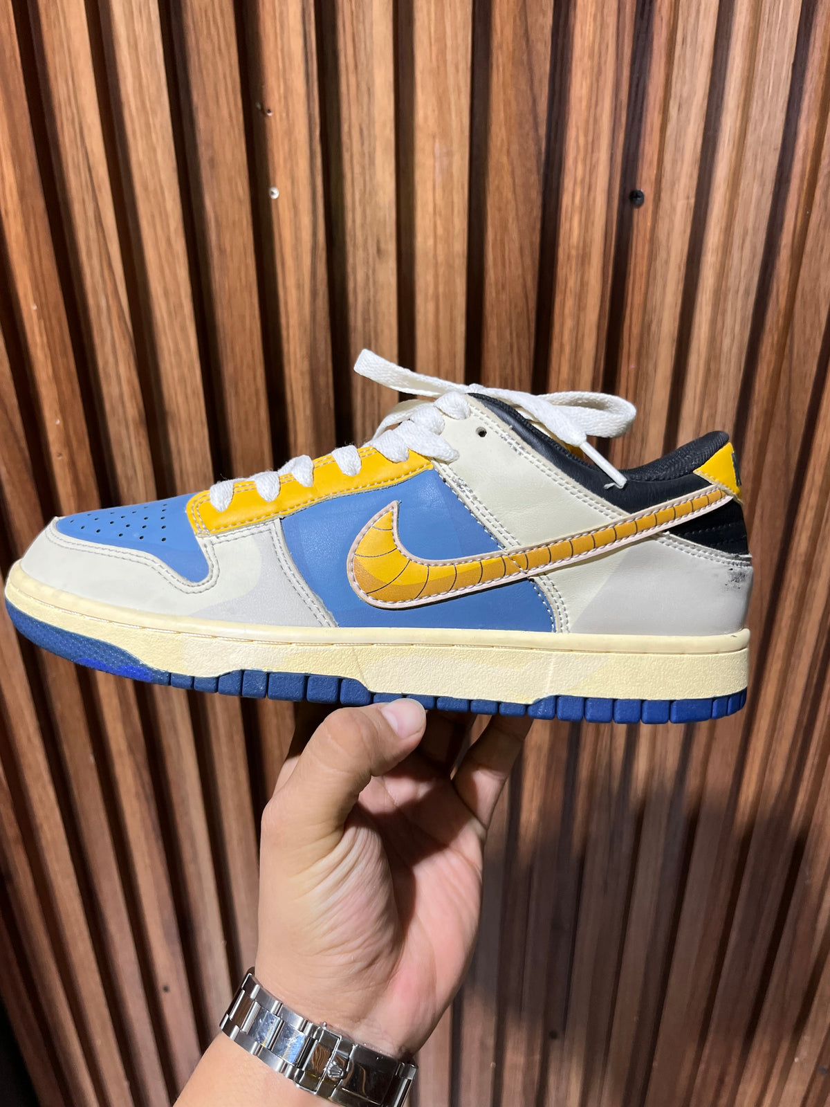 Tenis Nike Dunk low Vegeta Dragon Ball Z