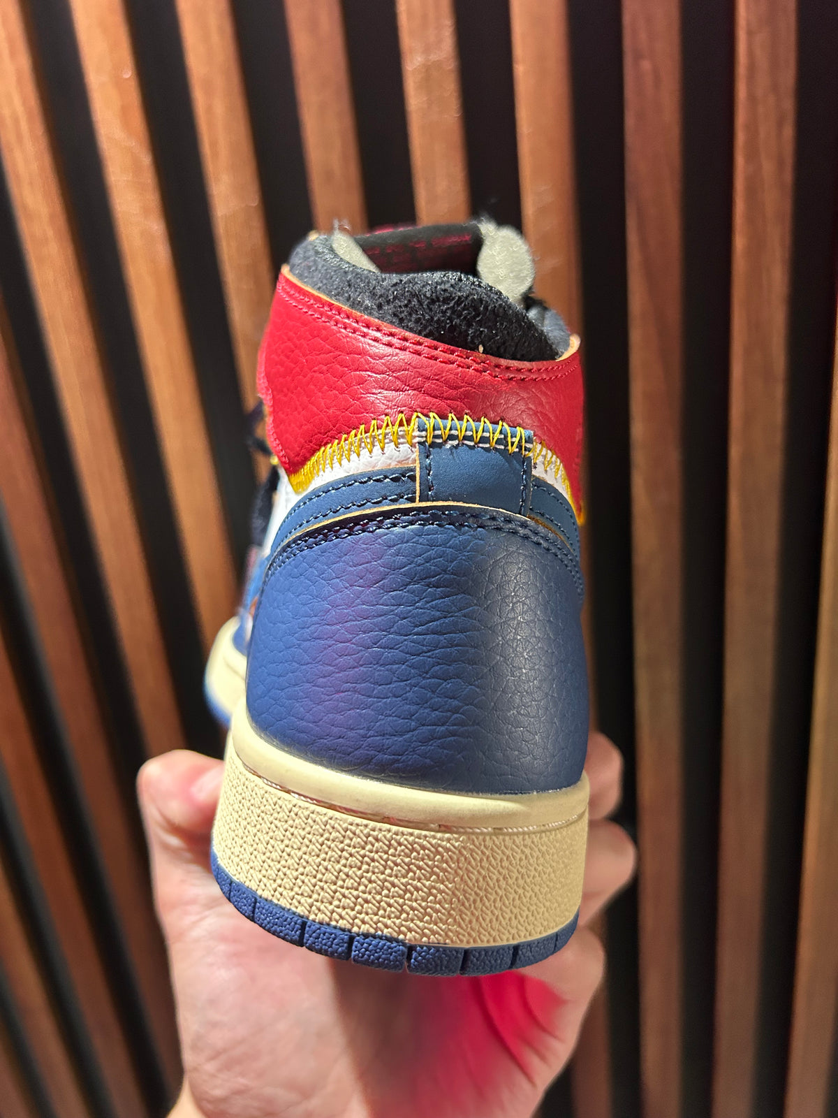 TENIS NIKE AIR JORDAN 1 RETRO HIGH OG X UNIÓN LA STORM BLUE