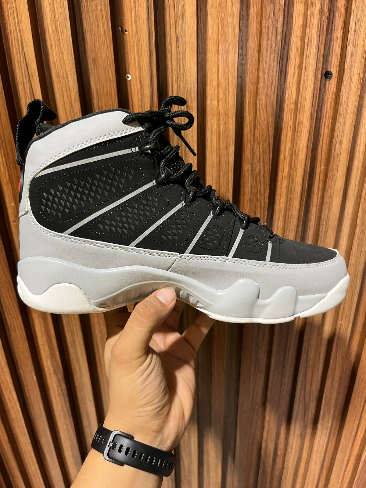 tenis Air Jordan 9 Retro Particle Grey