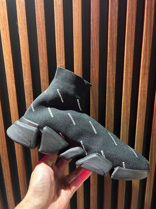 BOTAS BALENCIAGA SPEED 2.0 ALL OVER LOGO