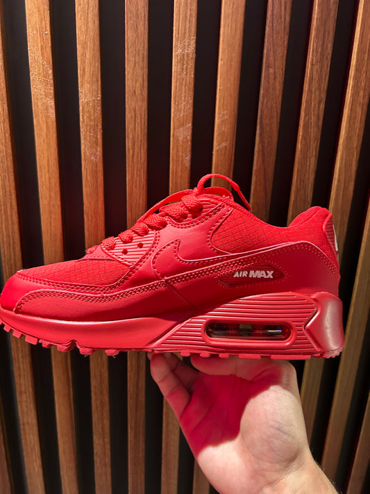 TENIS NIKE AIR MAX 90 TRIPLE RED