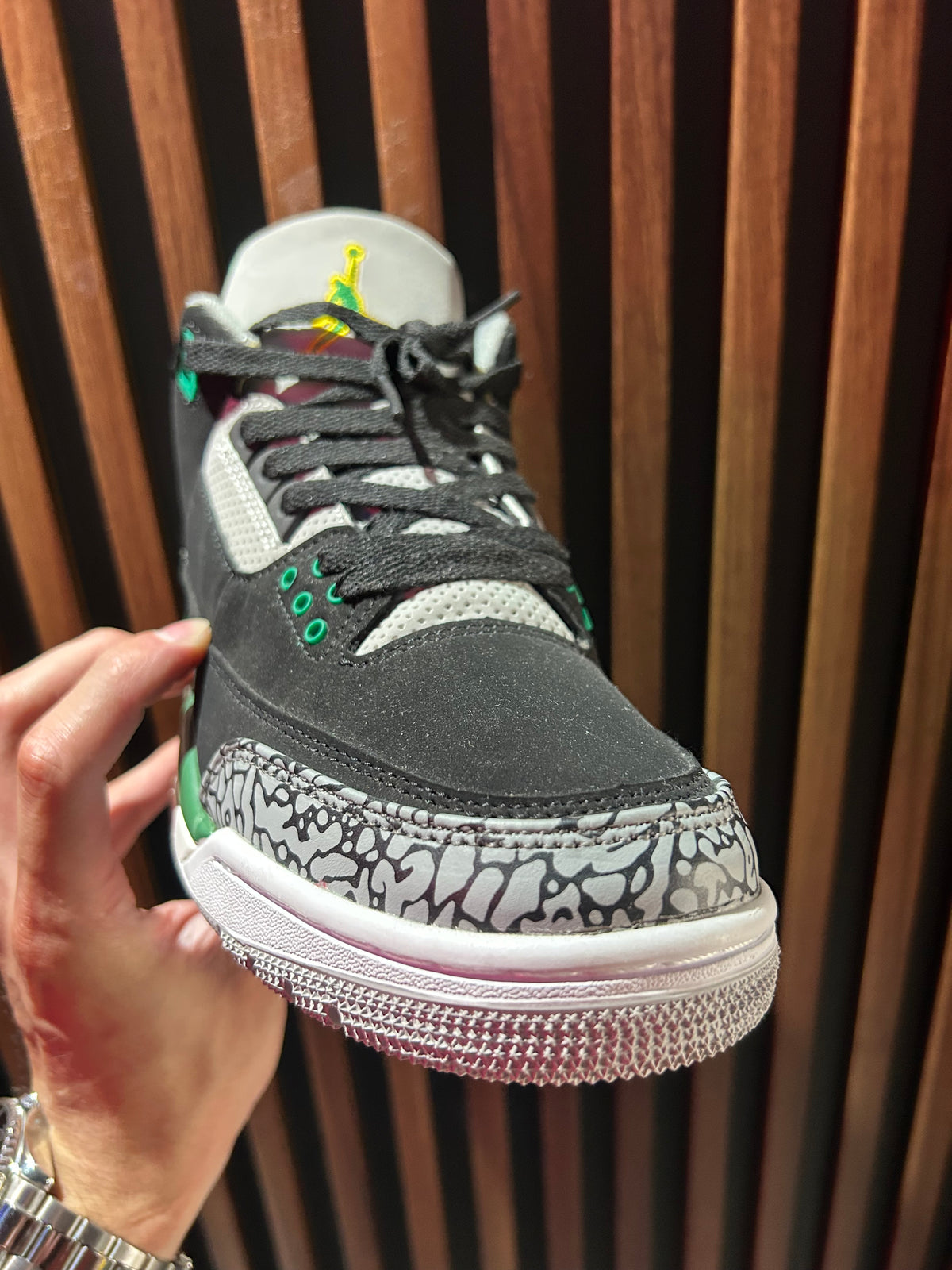 TENIS AIR JORDAN 3 RETRO PINE GREEN