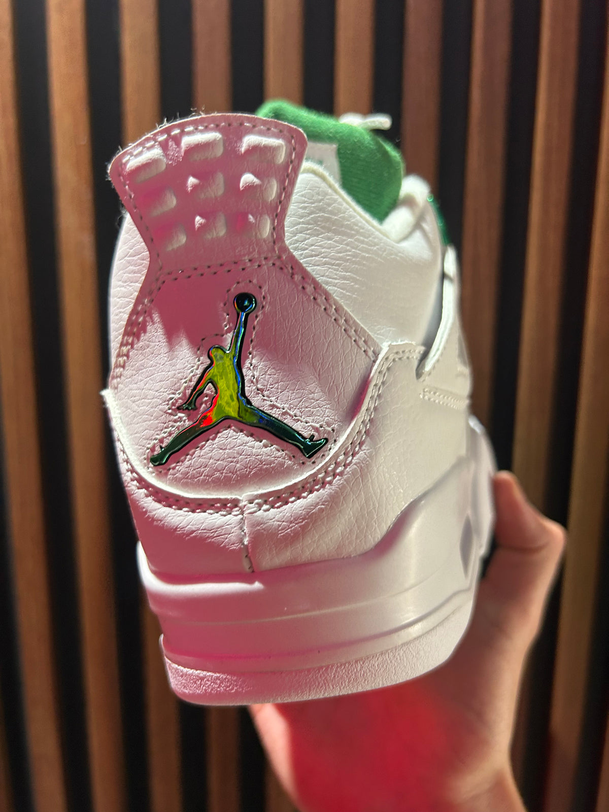 TENIS NIKE AIR JORDAN 4 RETRO METALLIC GREEN