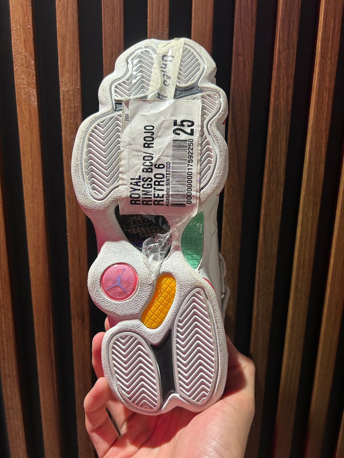 TENIS AIR JORDAN 6 RINGS