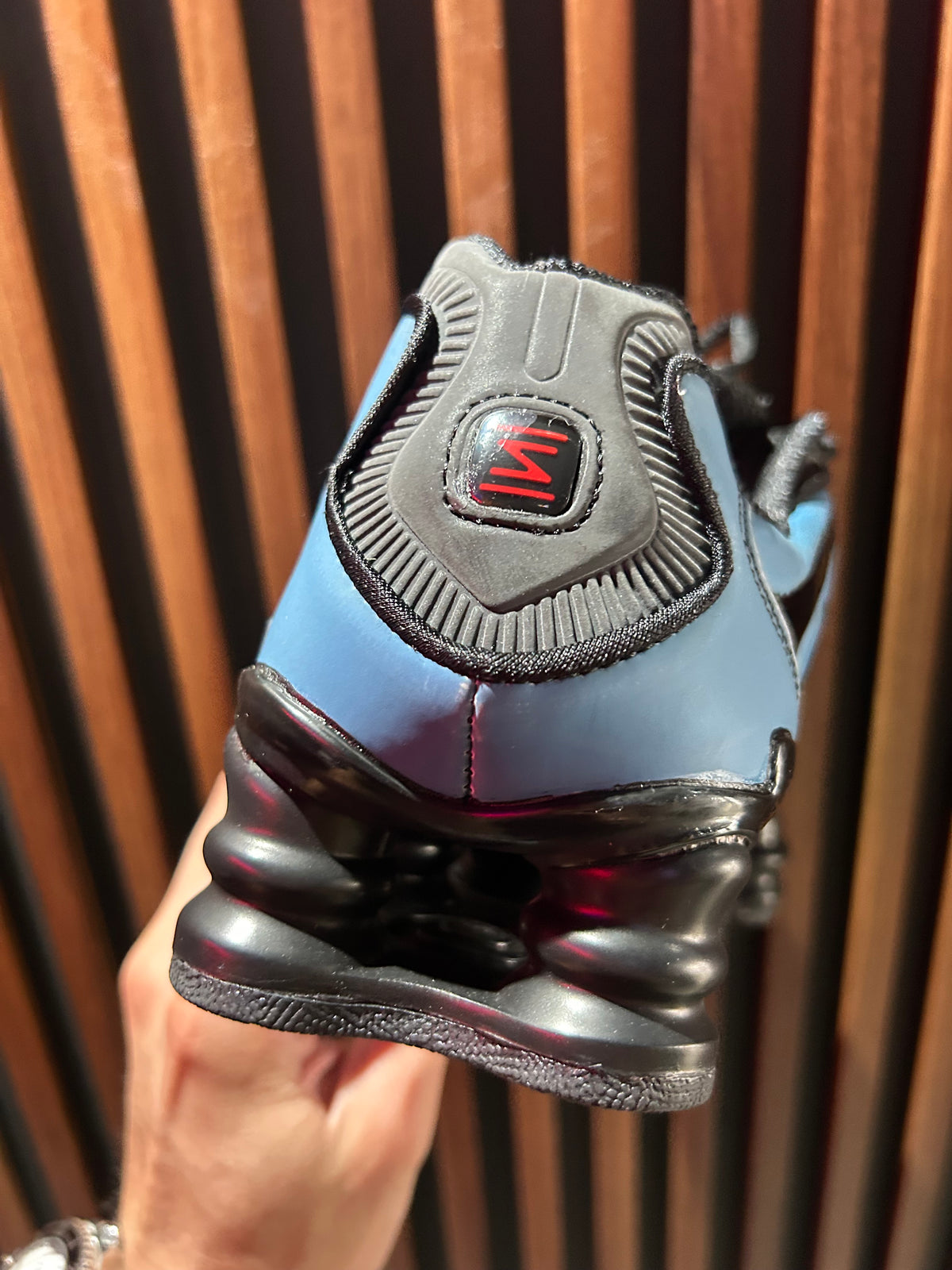 TENIS NIKE SHOX TL BLACK RACER BLUE