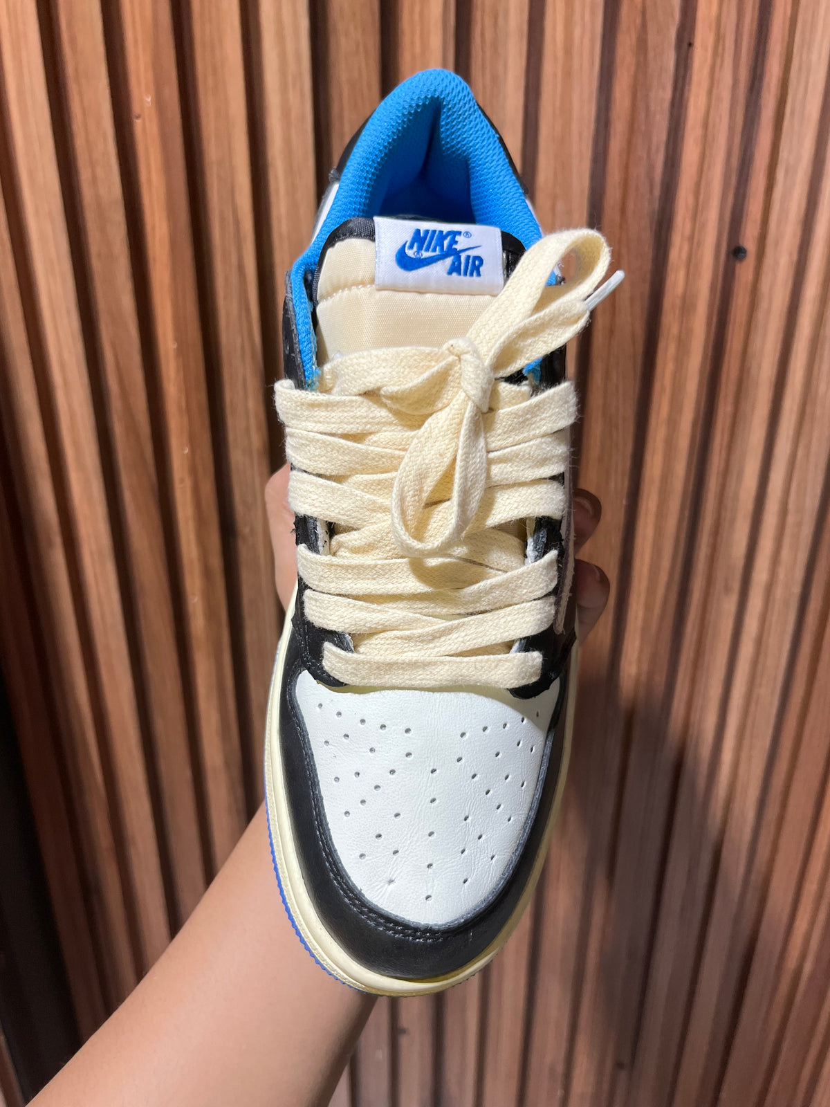 Tenis Air Jordan 1 Low OG SP x Fragment Design x Travis Scott